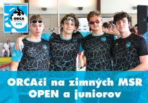 ORCAči na zimných MSR Open a juniorov v krátkom bazéne