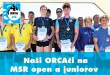 ORCAči na Majstrovstvách SR open a juniorov