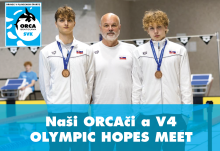 ORCAči a V4 Olympic Hopes Meet