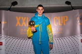 Najlepší bodový výkon v kategórii K2 muži - Serhii Lysobei (UKR), 50m znak, 677 bodov